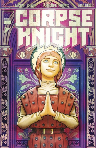 CORPSE KNIGHT 2 CVR D INC 1:25 NIMIT MALAVIA STAINED GLASS V
