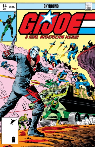 GI JOE 14 HAMA FILES EDITION CVR C HERB TRIMPE & STEVE MITCH