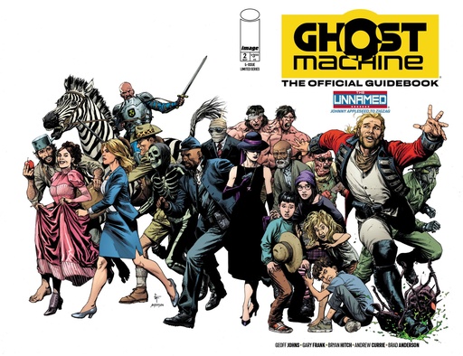 GHOST MACHINE THE OFFICIAL GUIDEBOOK 2 CVR A FRANK & ANDERSO