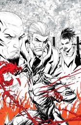 FIREBORN 1 CVR L TYLER KIRKHAM BLACK & WHITE & BLOOD VIRGIN
