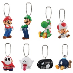SUPER MARIO BROS MASCOT CHARM COLLECTION 10PC BLIND BAG ASST