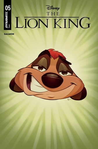 LION KING 5 CVR D CARTOON HEAD VAR