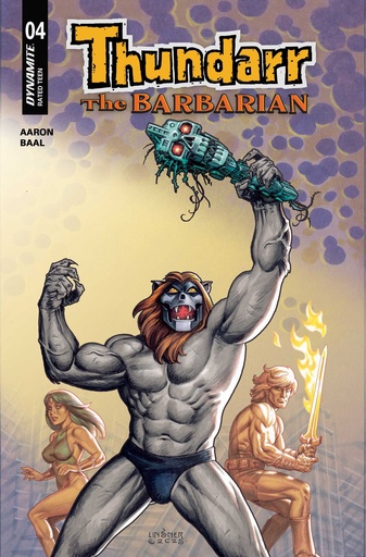 THUNDARR BARBARIAN 4 CVR D JOSEPH MICHAEL LINSNER VAR
