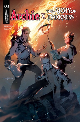 ARCHIE X ARMY OF DARKNESS 3 CVR E STUART SAYGER VAR