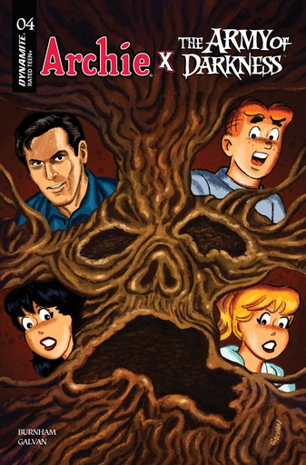 ARCHIE X ARMY OF DARKNESS 4 CVR B BILL GALVAN VAR