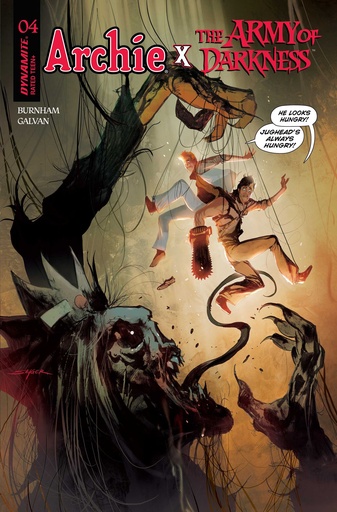 ARCHIE X ARMY OF DARKNESS 4 CVR E STUART SAYGER VAR