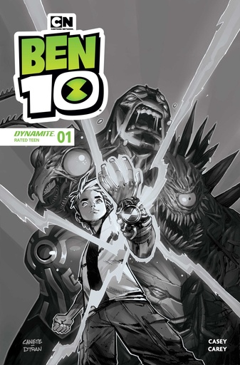 BEN 10 1 CVR J INC 1:10 ERIC CANETE LINE ART VAR