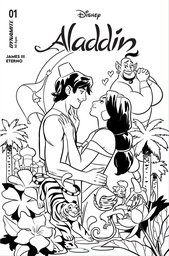 ALADDIN 1 CVR I INC 1:10 NATACHA BUSTOS LINE ART VAR