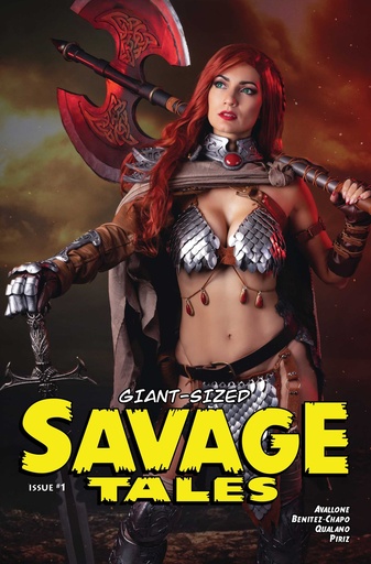 GIANT SIZED SAVAGE TALES CVR C IVY COSPLAY RED SONJA VAR