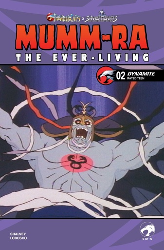 MUMM RA THE EVER LIVING 2 CVR E ANIMATION ART VAR