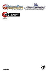THUNDERCATS X SILVERHAWKS 1 CVR F BLANK AUTHENTIX VAR