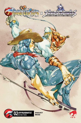 THUNDERCATS X SILVERHAWKS 2 CVR D CHUMA HILL VAR