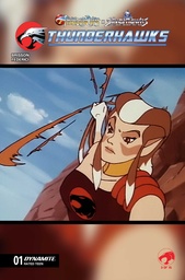 THUNDERCATS X SILVERHAWKS THUNDERHAWKS 1 CVR E ANIMATION ART