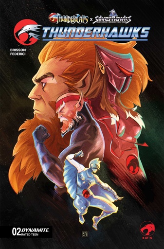 THUNDERCATS X SILVERHAWKS THUNDERHAWKS 2 CVR D ALESSANDRO RA