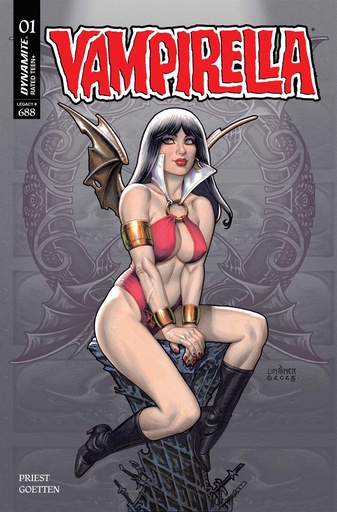VAMPIRELLA 1 CVR C JOSEPH MICHAEL LINSNER VAR