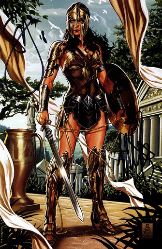 DF JUSTICE LEAGUE 1 CSA EXCLUSIVE VIRGIN VARIANT SIGNED SNYD