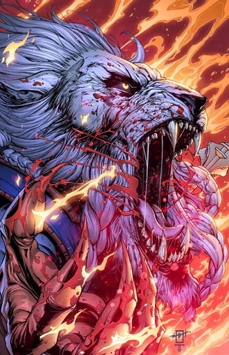 DF INVINCIBLE UNIVERSE BATTLE BEAST 1 JONATHAN URIBE VIRGIN