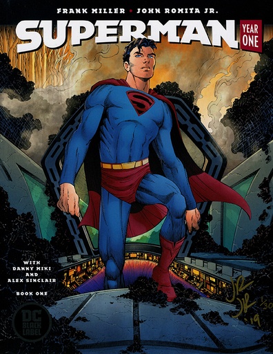 DF SUPERMAN YEAR ONE 1 ELITE GOLD SIGNATURE SERIES SIGNED BY