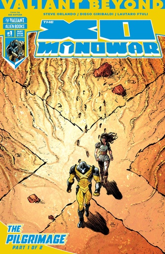 VALIANT BEYOND THE X O MANOWAR 9 THE PILGRIMAGE 1 COVER A (K