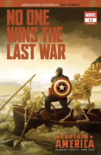 CAPTAIN AMERICA 11 CHIP ZDARSKY FORESHADOW VARIANT