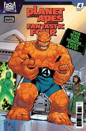 PLANET OF THE APES VS FANTASTIC FOUR 4 PACO MEDINA HOMAGE VA