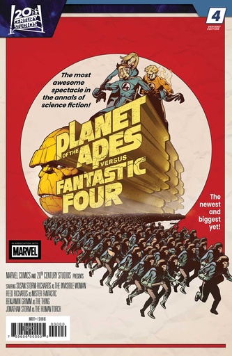 PLANET OF THE APES VS FANTASTIC FOUR 4 PERE PEREZ MOVIE HOMA