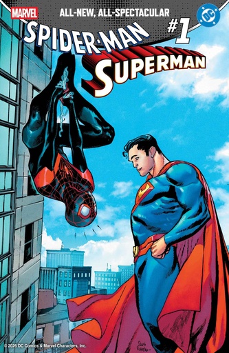 MARVEL/DC SPIDER MAN/SUPERMAN 1 SARA PICHELLI VAR