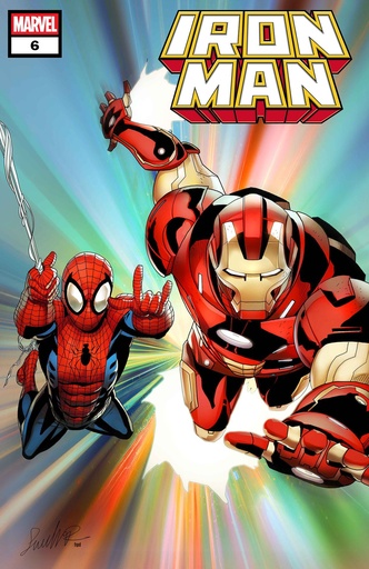 IRON MAN 6 SALVADOR LARROCA FOIL VARIANT