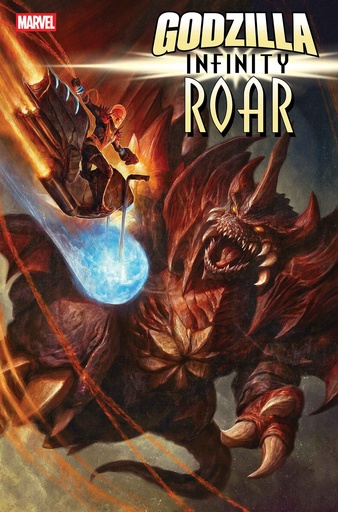 GODZILLA INFINITY ROAR 3 DAVE RAPOZA COSMIC VAR