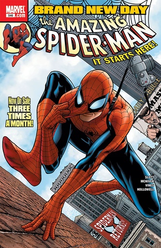 AMAZING SPIDER MAN 546 FACSIMILE EDITION