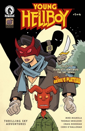 YOUNG HELLBOY THRILLING SKY ADV 1 (CVR A) (CRAIG ROUSSEAU)