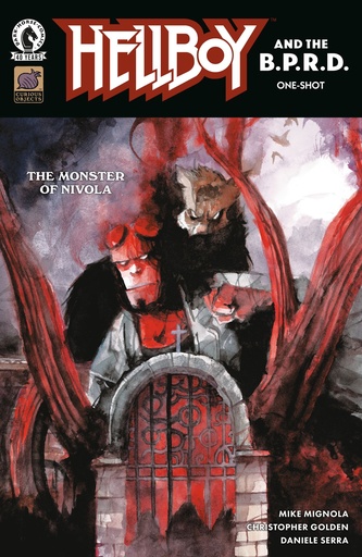 HELLBOY AND THE B P R D  THE MONSTER OF NIVOLA ONE SHOT (CVR