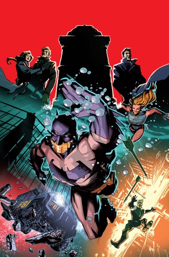 DETECTIVE COMICS 1108 CVR D PETE WOODS THINGS TO COME CARD S