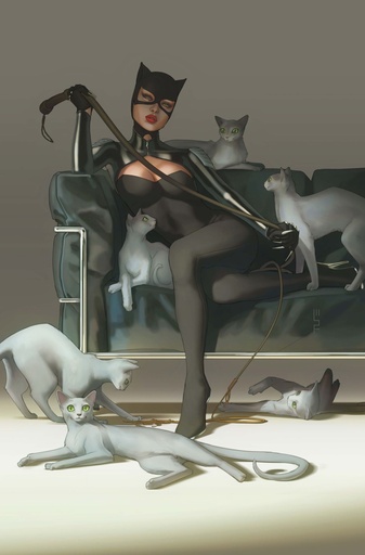 CATWOMAN 86 CVR D W SCOTT FORBES CARD STOCK VAR