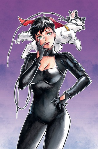 CATWOMAN 86 CVR F SAOWEE APRIL DROOLS CARD STOCK VAR