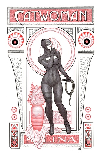 CATWOMAN 87 CVR B FRANK CHO CARD STOCK VAR