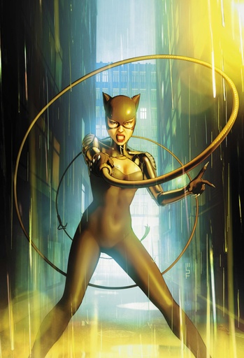 CATWOMAN 87 CVR D W SCOTT FORBES CARD STOCK VAR