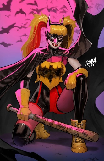 HARLEY QUINN 61 CVR B DAVID NAKAYAMA CARD STOCK VAR