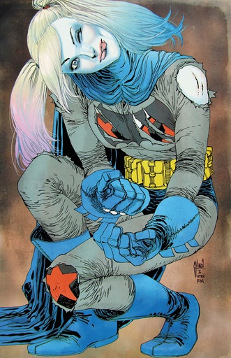 HARLEY QUINN 62 CVR C GUILLEM MARCH CARD STOCK VAR
