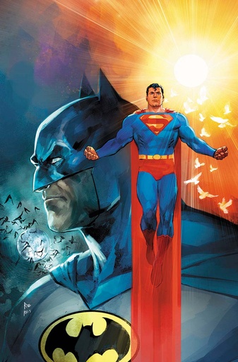 BATMAN SUPERMAN WORLDS FINEST 50 CVR D ROD REIS CARD STOCK V