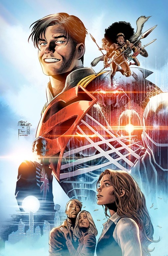 SUPERMAN 37 CVR E EDDY BARROWS THINGS TO COME CARD STOCK VAR
