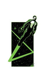 GREEN LANTERN 34 CVR B DAVID AJA CARD STOCK VAR