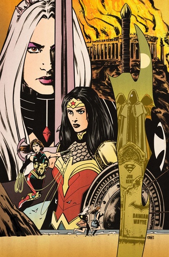 WONDER WOMAN 32 CVR E JORGE FORNES THINGS TO COME CARD STOCK