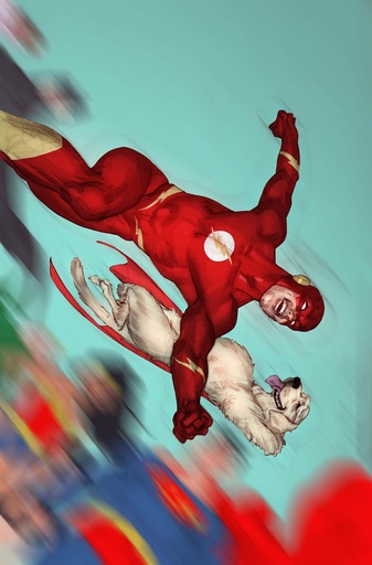FLASH 32 CVR E BEN CALDWELL APRIL DROOLS CARD STOCK VAR