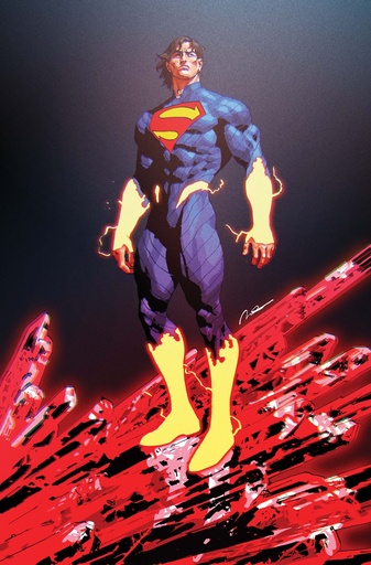 ABSOLUTE SUPERMAN 18 CVR B GERALD PAREL CARD STOCK VAR