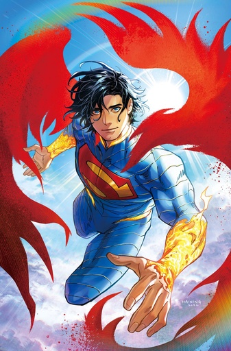 ABSOLUTE SUPERMAN 19 CVR D HAINING CARD STOCK VAR