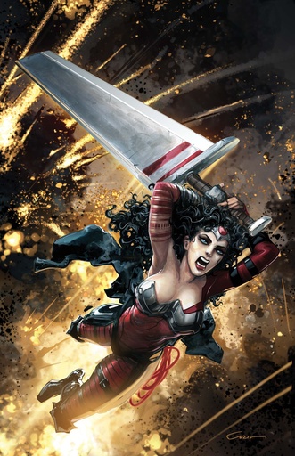 ABSOLUTE WONDER WOMAN 20 CVR D CLAYTON CRAIN CARD STOCK VAR