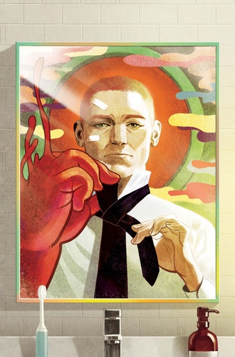 ABSOLUTE MARTIAN MANHUNTER 11 CVR B MIKE DEL MUNDO CARD STOC