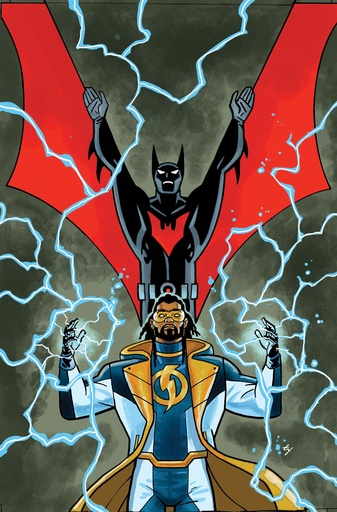 BATMAN STATIC BEYOND 5CVR B TY TEMPLETON CARD STOCK VAR