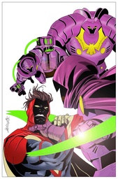 SUPERMAN UNLIMITED 13 CVR D SALVADOR LARROCA CARD STOCK VAR